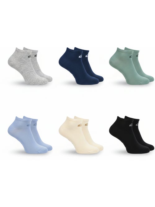 Quiksilver Pack de Chaussettes Homme SNEAKER Lot 6 Paires Sport - Kiabi