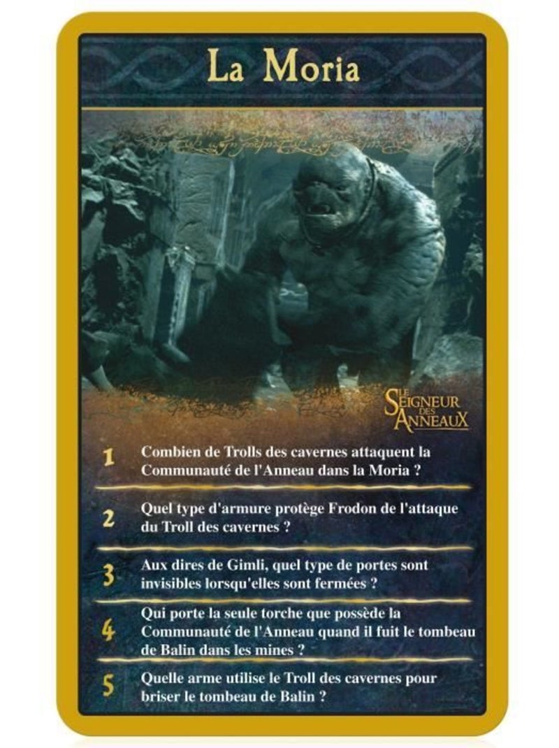 QUIZ LE SEIGNEUR DES ANNEAUX N/A - Kiabi