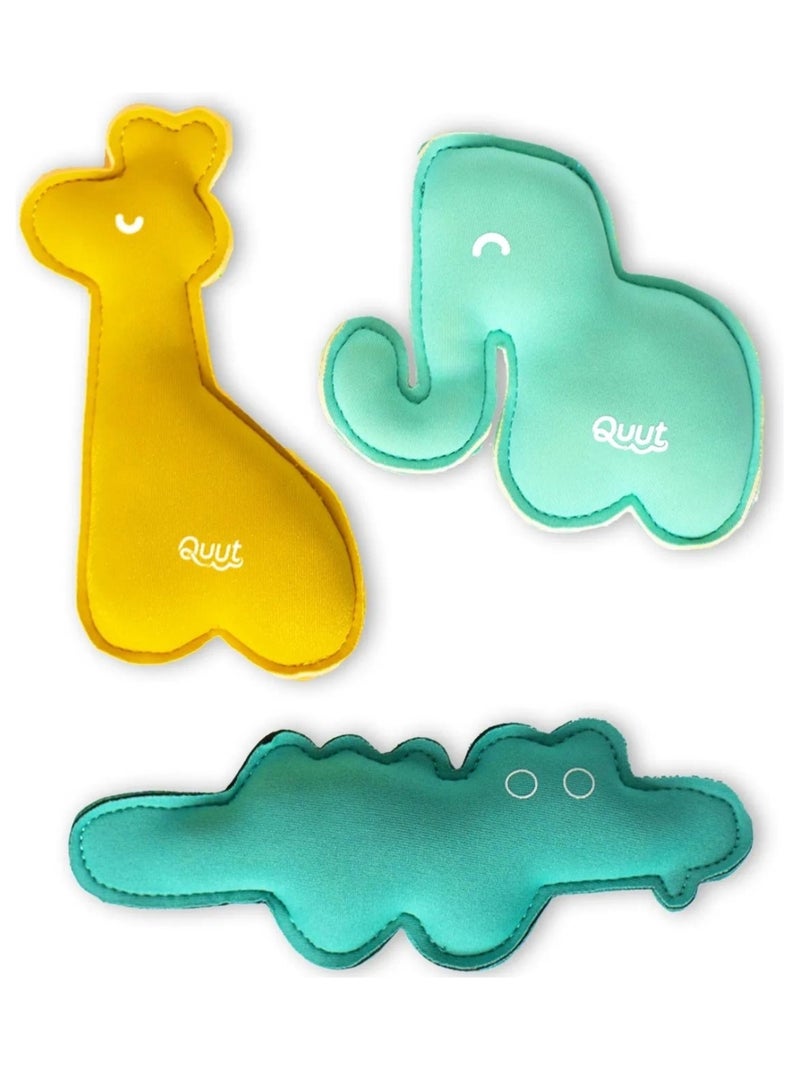 Quut - Jouets de bain en néoprène Vert - Kiabi