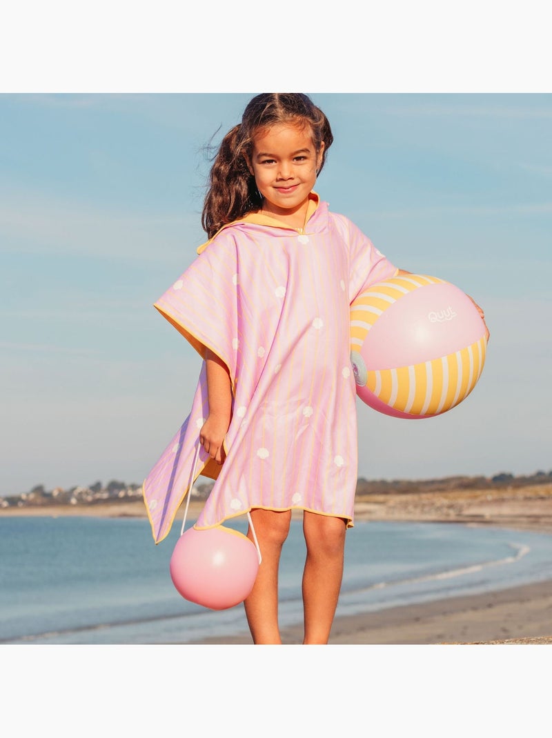 Quut - Poncho de plage Rose - Kiabi