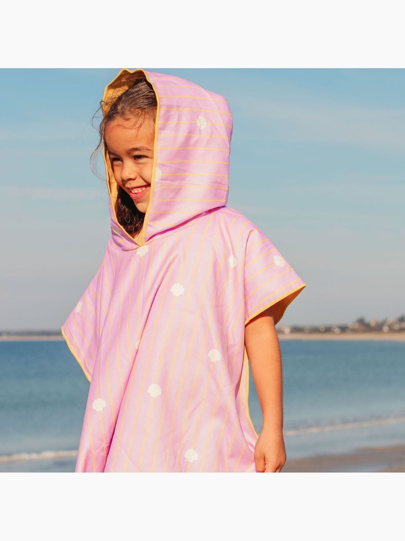 Quut - Poncho de plage Rose - Kiabi