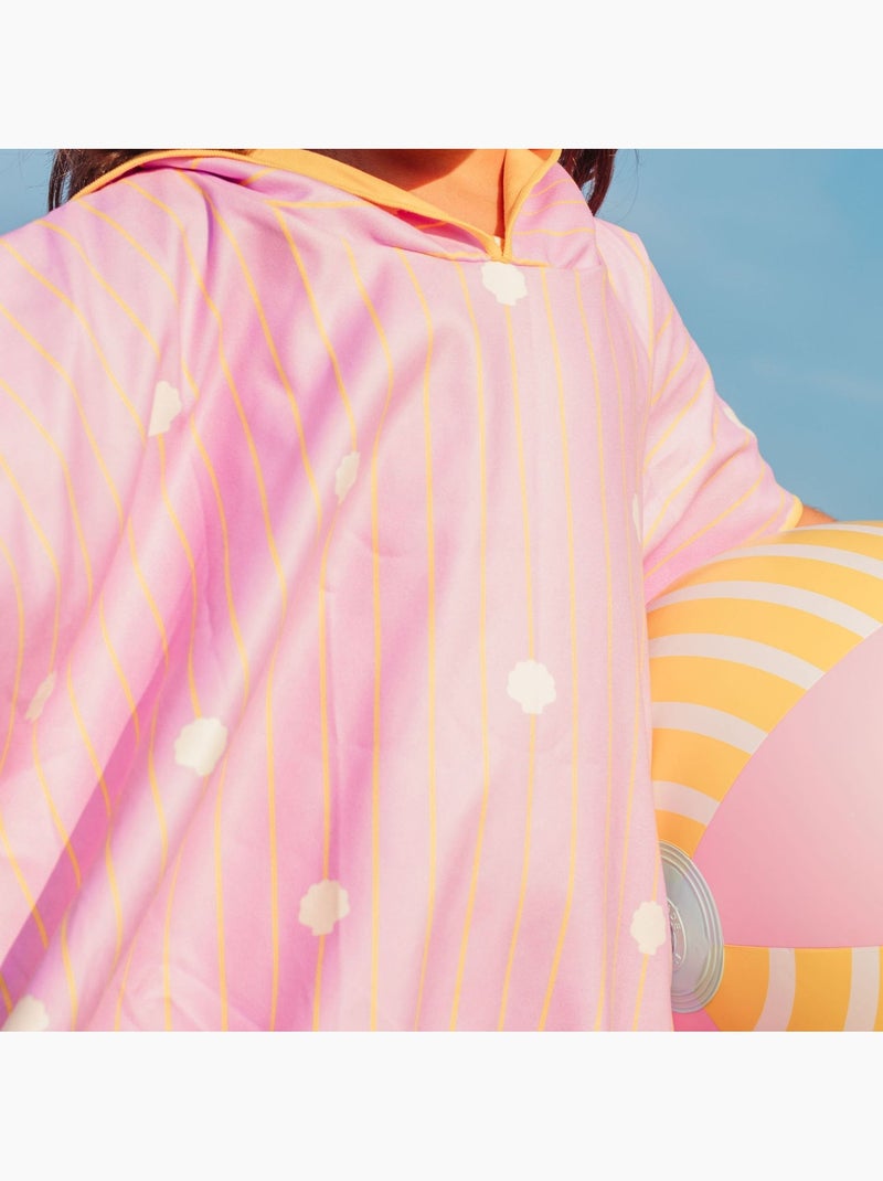 Quut - Poncho de plage Rose - Kiabi