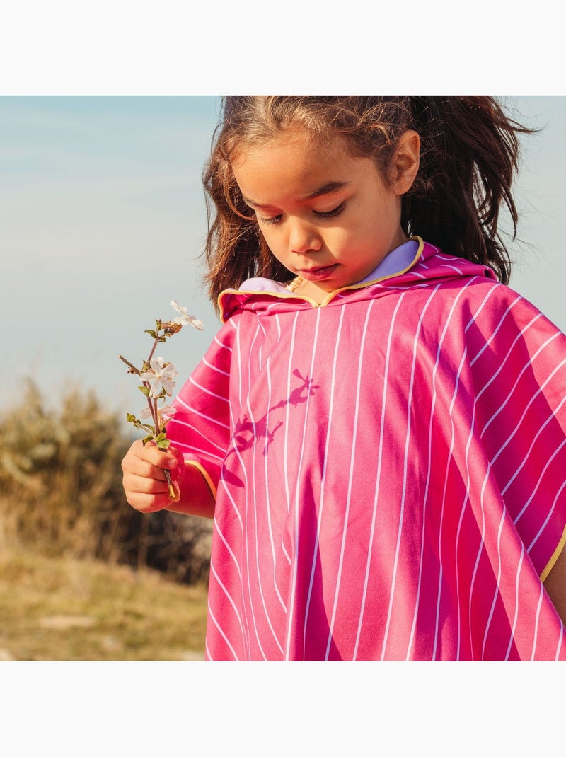 Quut - Poncho de plage Violet - Kiabi