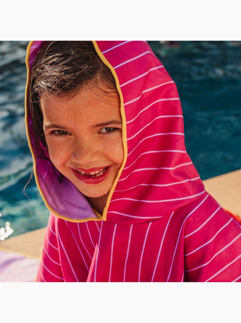 Quut - Poncho de plage Violet - Kiabi