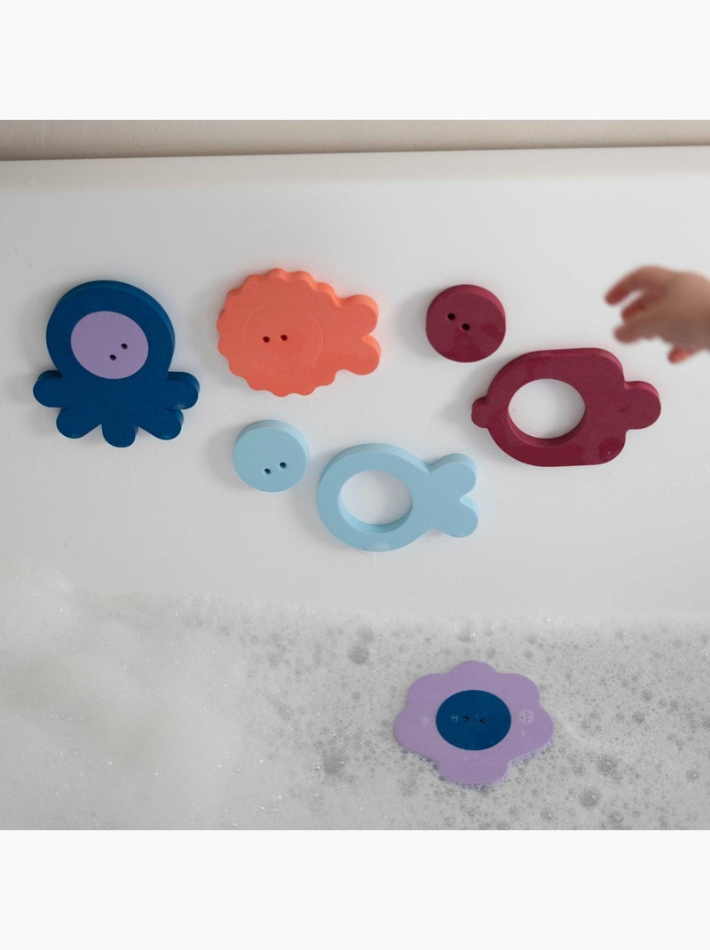 Quut - Puzzle de bain Rose - Kiabi