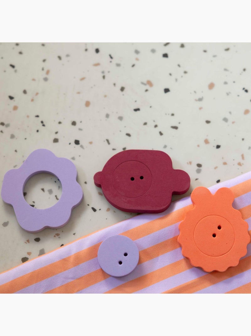 Quut - Puzzle de bain Rose - Kiabi