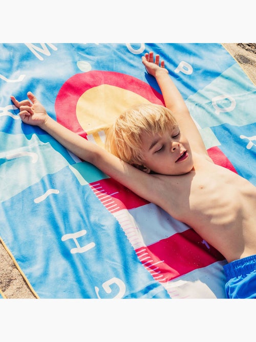 Quut - serviette de plage 2 en 1 - Kiabi
