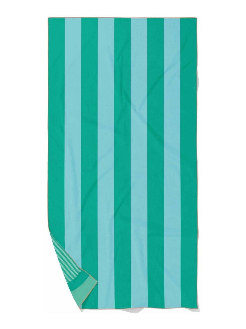 Quut - Serviette de plage 2 en 1 Vert d'eau - Kiabi