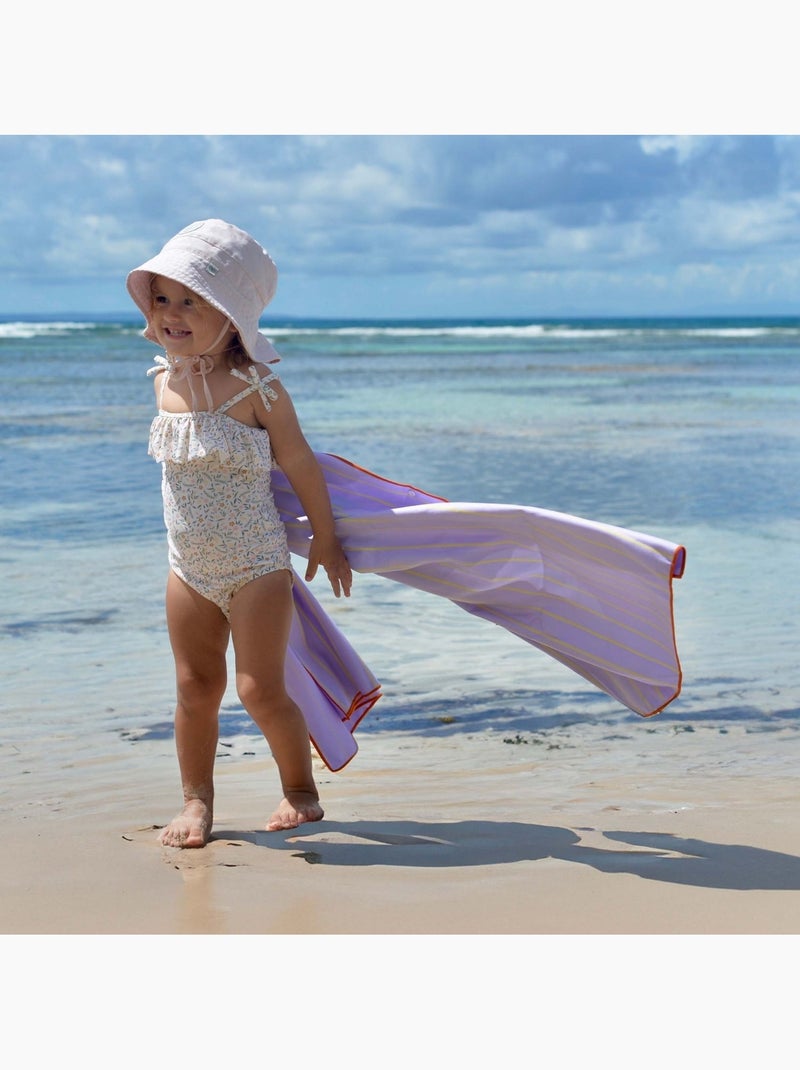 Quut - serviette de plage 2 en 1 Violet - Kiabi
