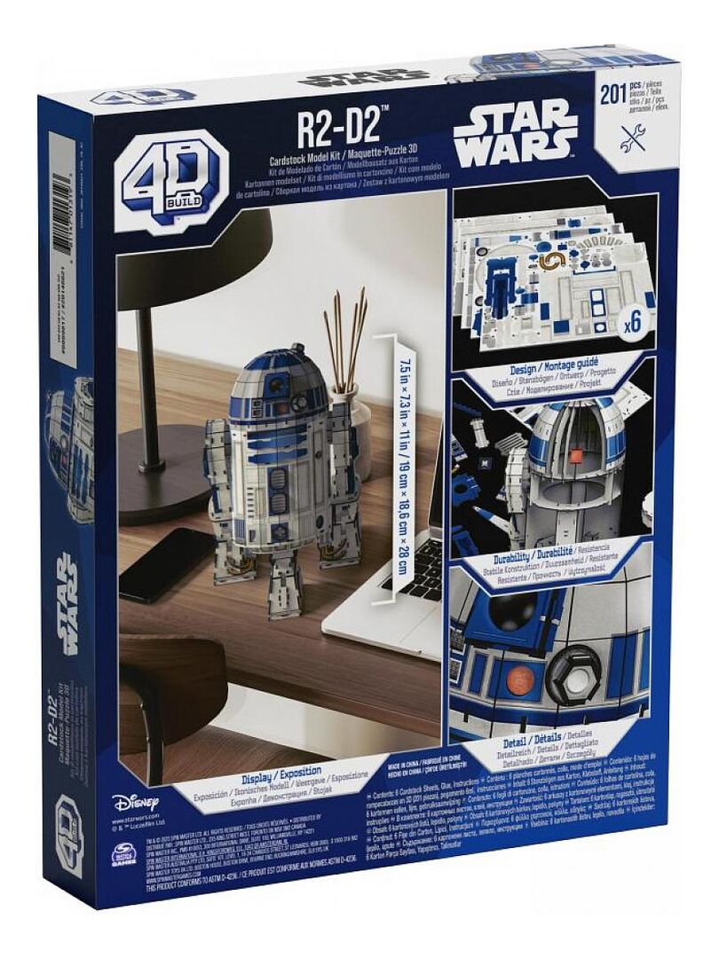 R2-d2 star wars - 4d build - N/A - Kiabi - 34.99€