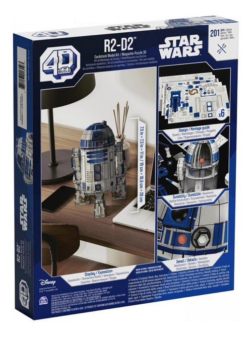 R2-d2 star wars - 4d build - Kiabi