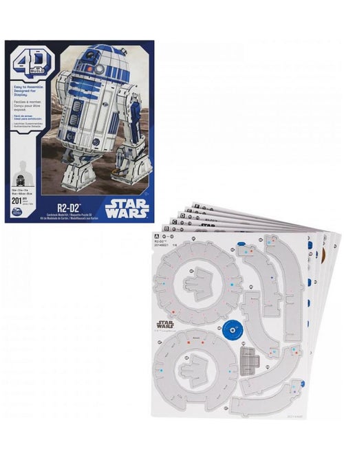 R2-d2 star wars - 4d build - Kiabi