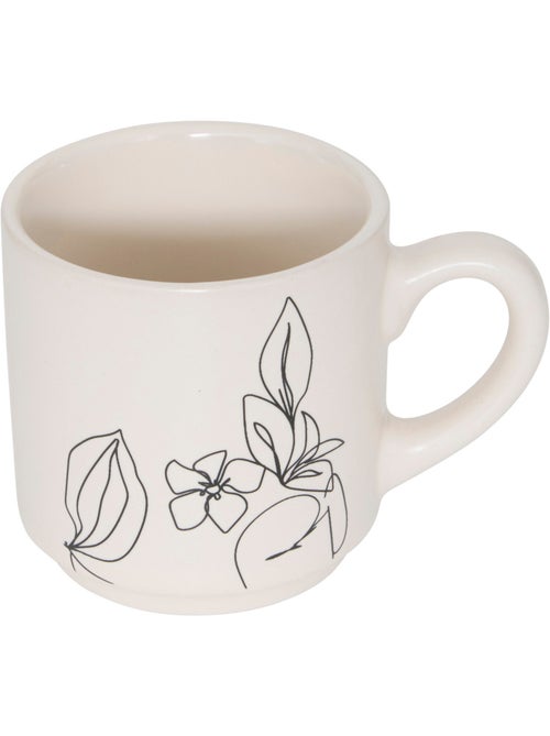 Rack 4 mugs VISAGE - Kiabi