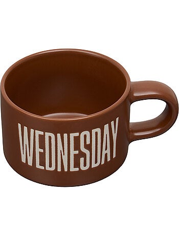 Rack de 5 mugs en grès BREAK TIME