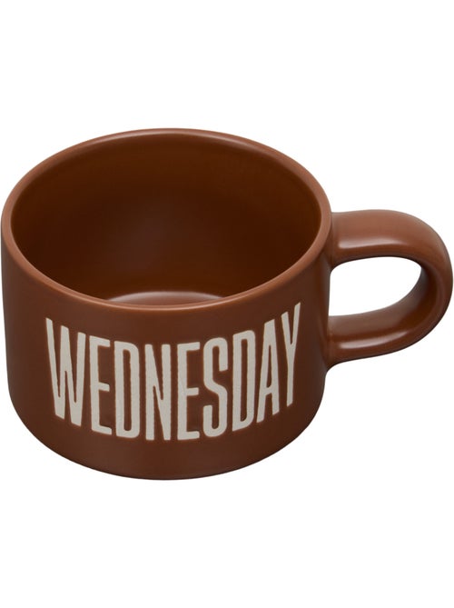 Rack de 5 mugs en grès BREAK TIME - Kiabi