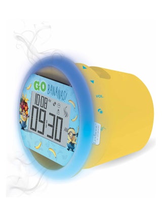 Radio Réveil Olfactif Les Minions Avec Capsule Senteur Banane