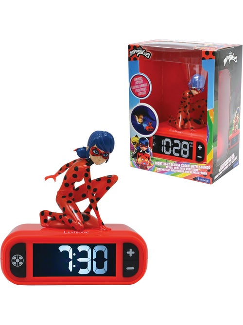 Radio réveil personnage lumineux miraculous - Kiabi