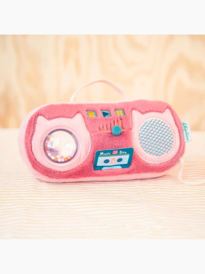 Radio sonore en tissu Rose - Kiabi