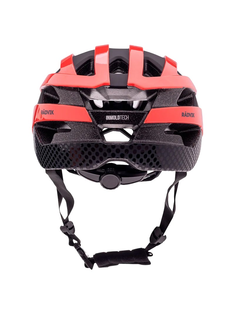 Radvik - Casque de vélo VAGG Rouge - Kiabi