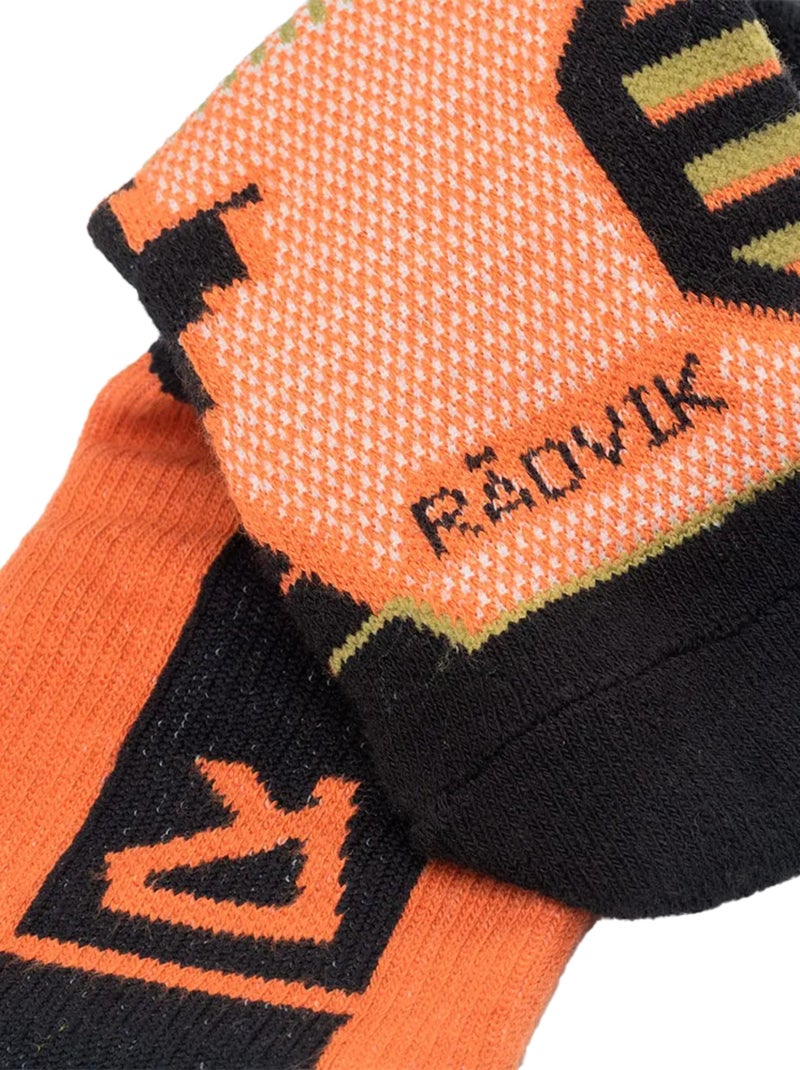 Radvik - Chaussettes FREJR Orange - Kiabi