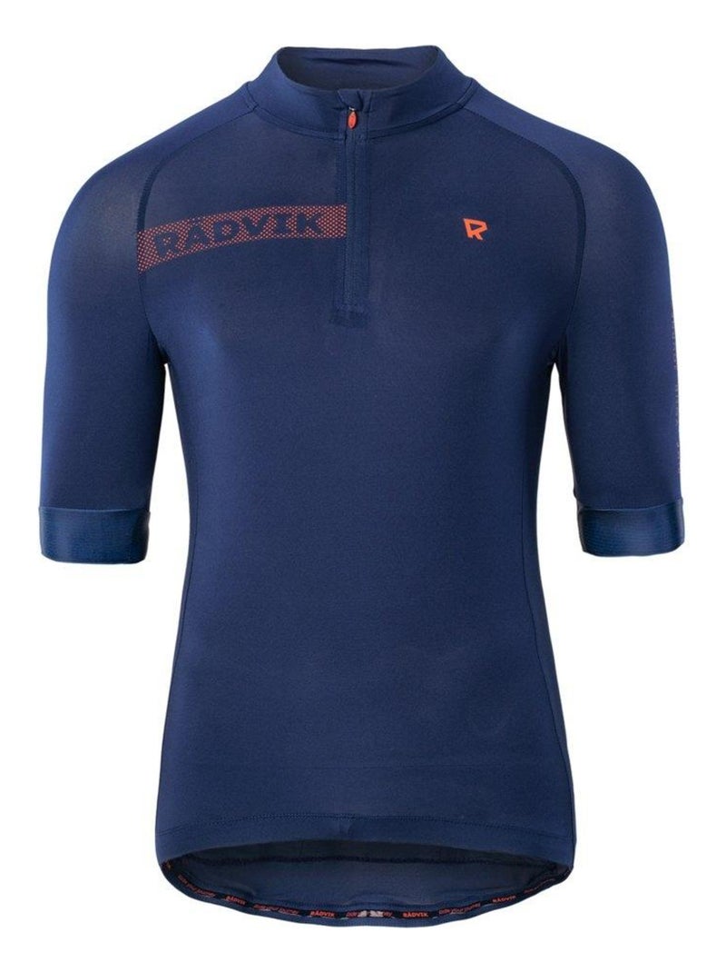 Radvik - Maillot de cyclisme ALPHA Bleu Orange - Kiabi