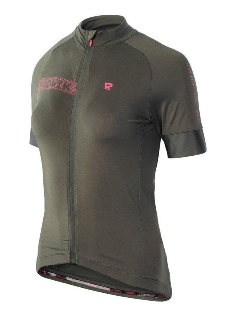 Radvik - Maillot de cyclisme BRAVO Vert kaki - Kiabi