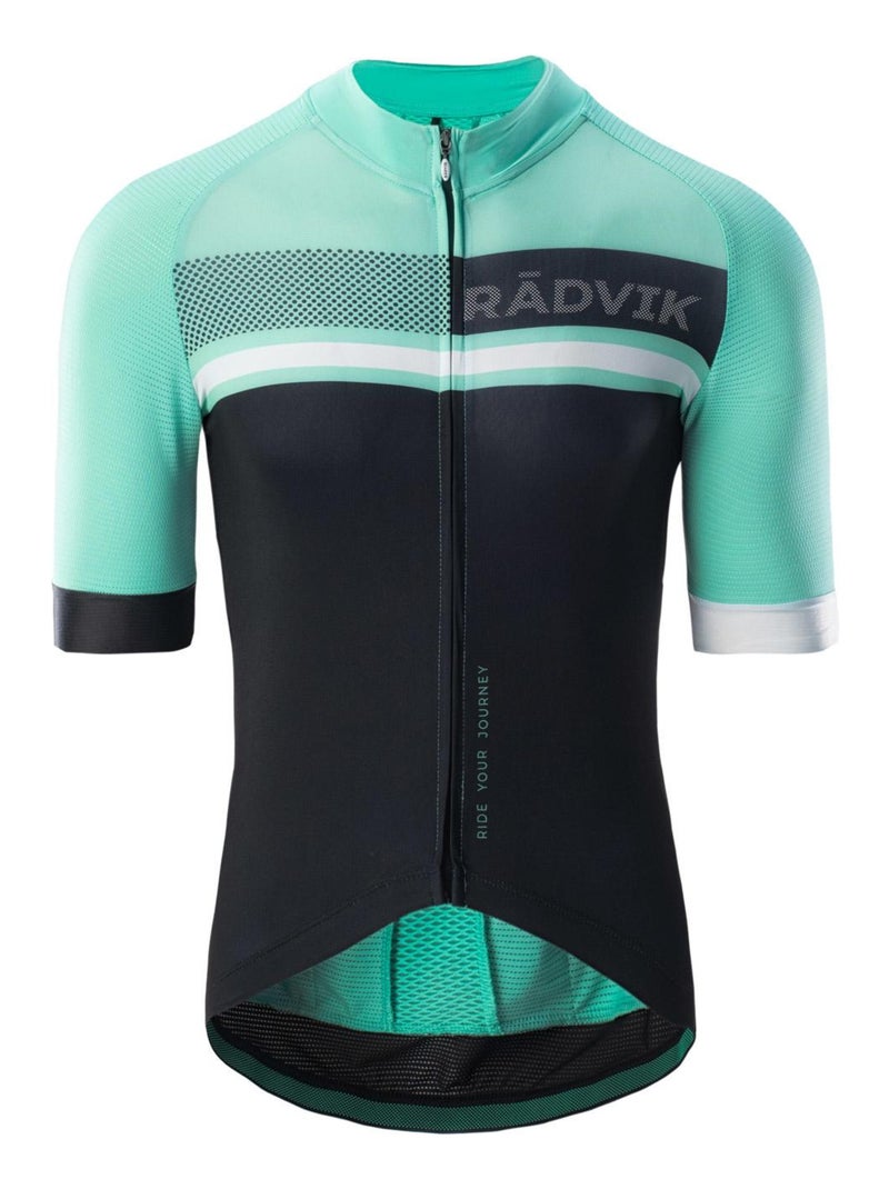 Radvik - Maillot de cyclisme FOXTROT Bleu canard - Kiabi