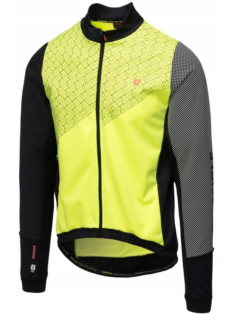 Radvik - Maillot de cyclisme NOVEMBER BV JUMPER Jaune foncé - Kiabi