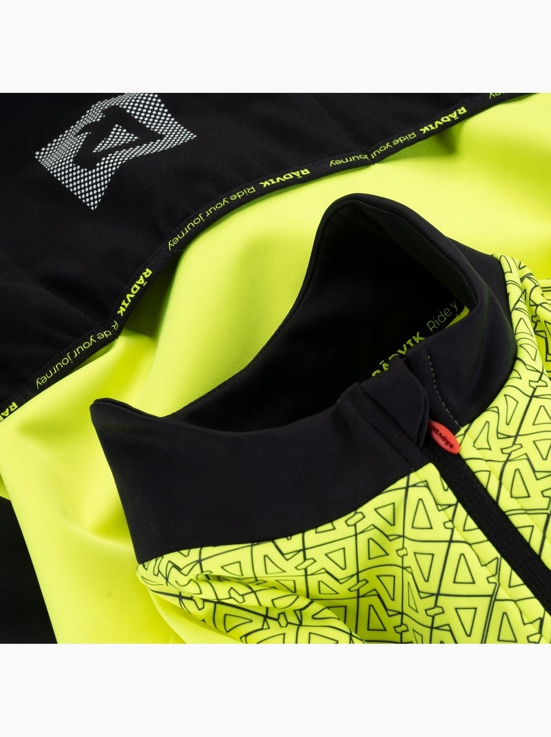 Radvik - Maillot de cyclisme NOVEMBER BV JUMPER Jaune foncé - Kiabi