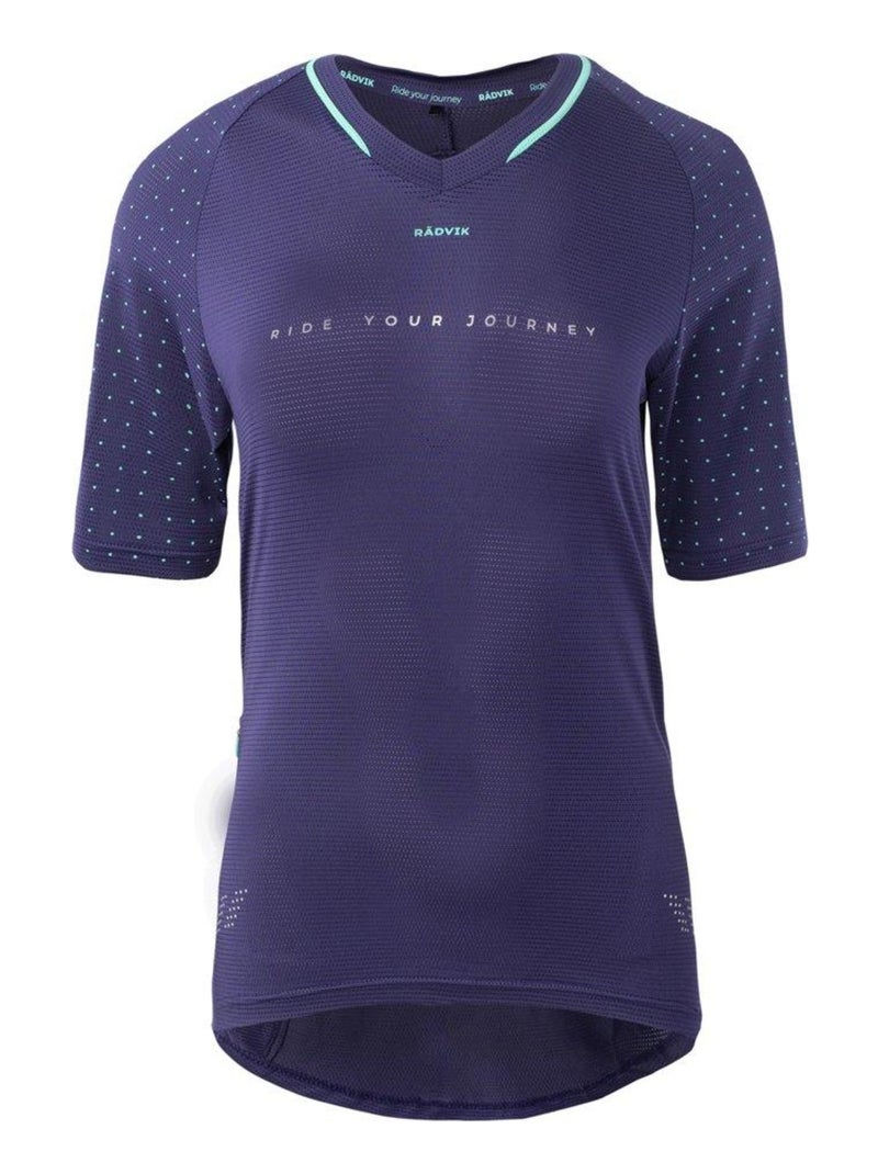 Radvik - Maillot de cyclisme YANKEE Violet foncé - Kiabi