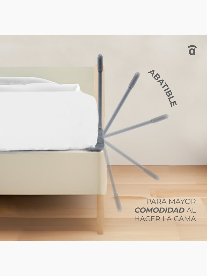 Rail de lit 90 cm Blanc - Kiabi