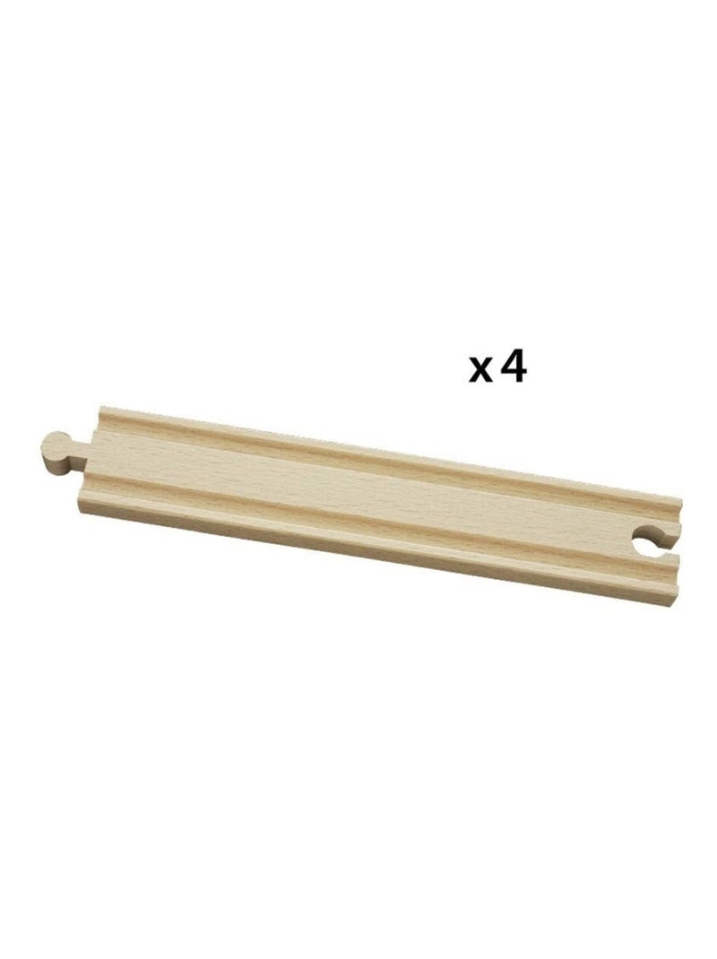 Rails droits longs Marron - Kiabi