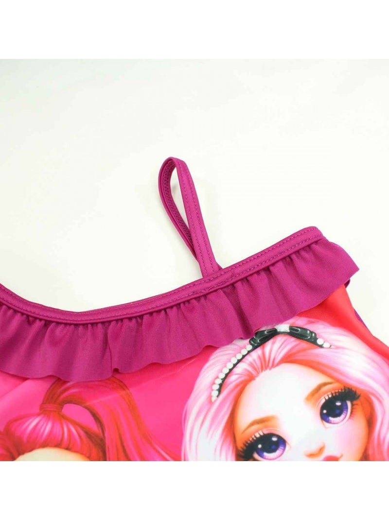 Rainbow high - maillot de bain 1 pièce imprimé Rose fushia - Kiabi