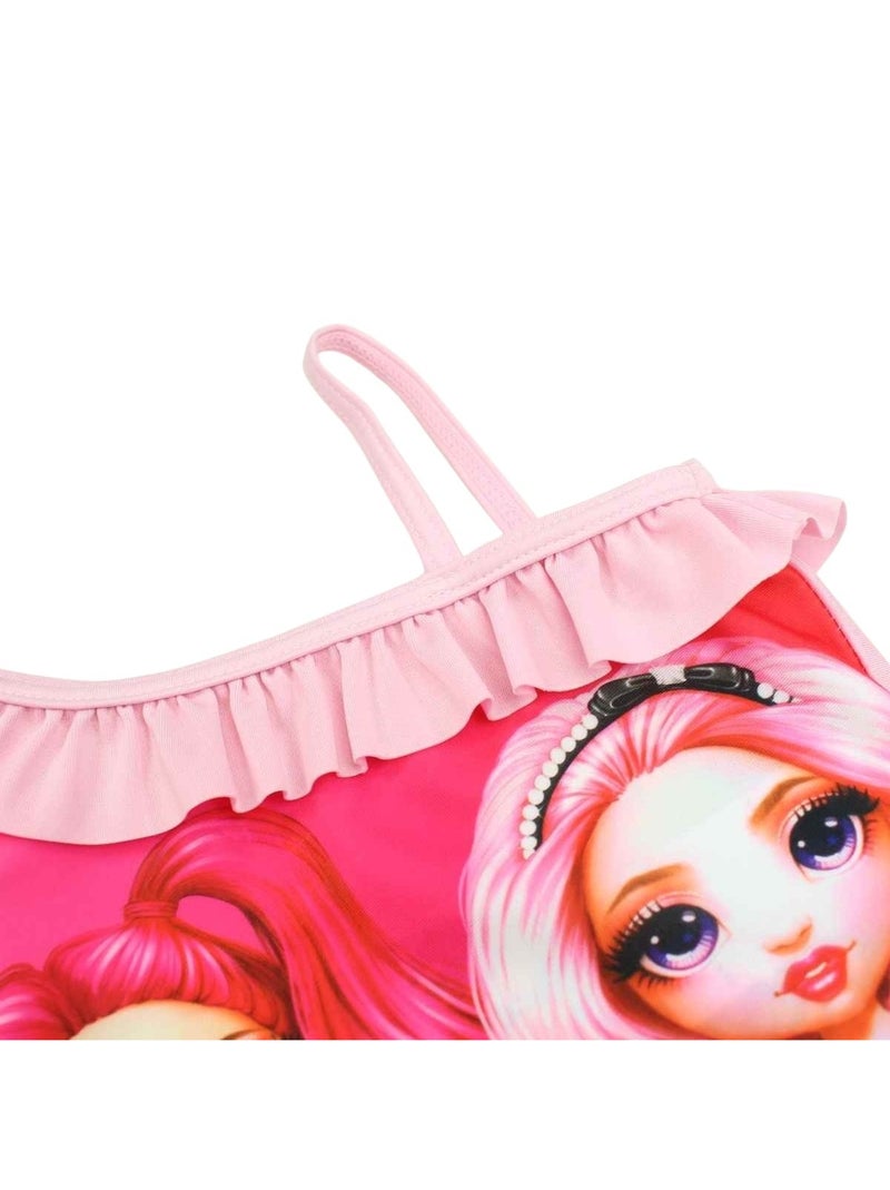 Rainbow High - Maillot de bain une pièce enfant à imprimé Rose - Kiabi