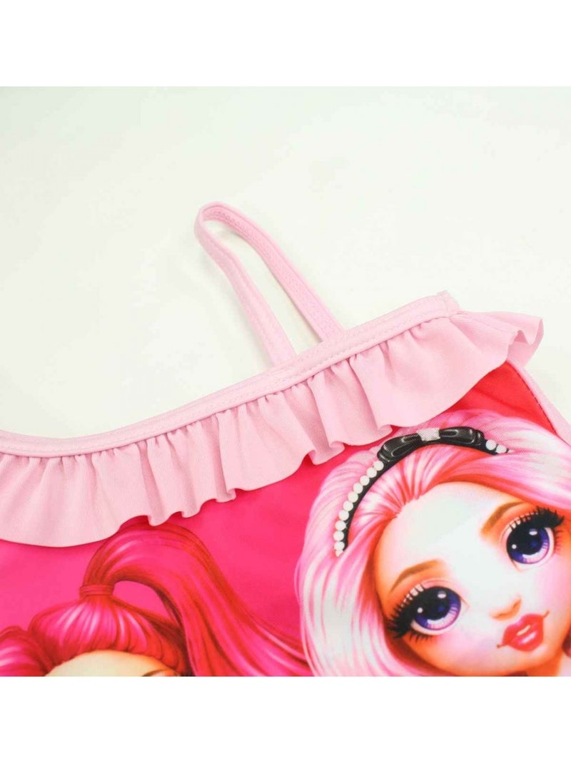 Rainbow High - Maillot de bain une pièce enfant à imprimé Rose - Kiabi