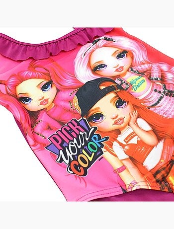 Rainbow High - Maillot de bain une pièce enfant à imprimé