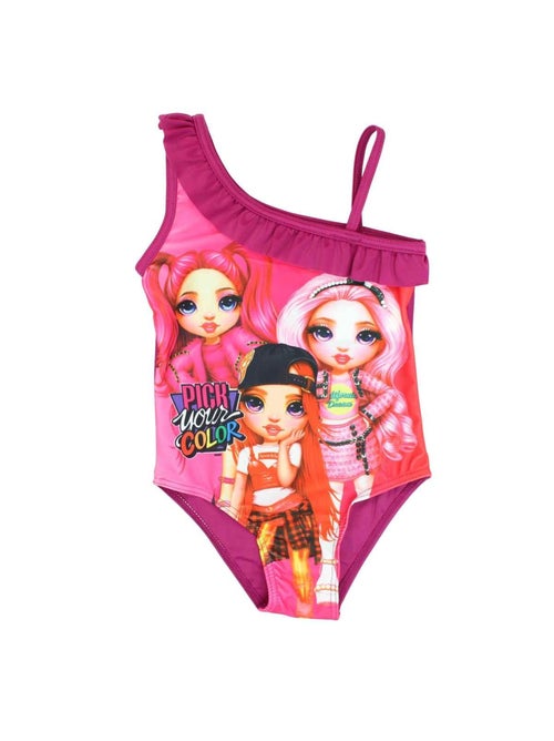 Rainbow High - Maillot de bain une pièce enfant à imprimé - Kiabi