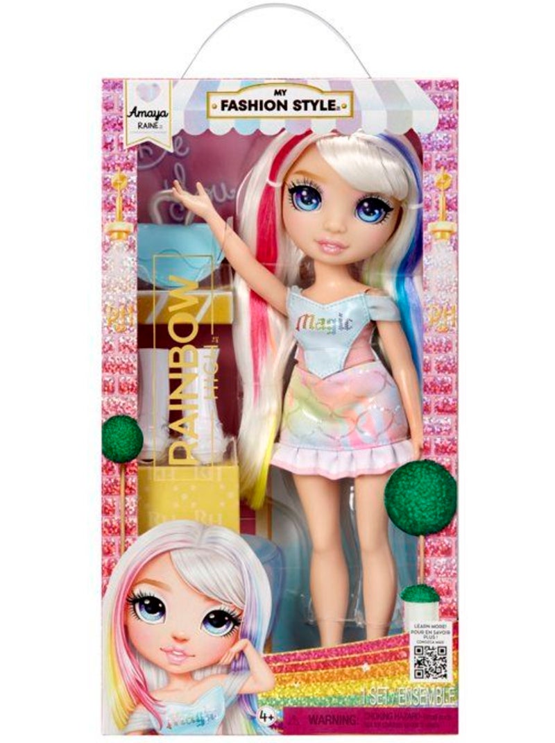 Rainbow high - poupée mannequin thème mode - amaya N/A - Kiabi