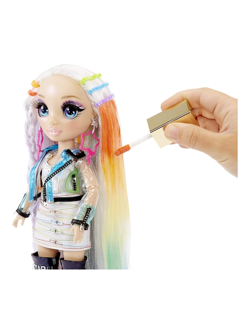 Rainbow High Atelier de coiffure - Poupée exclusive Amaya Raine Multicolore - Kiabi