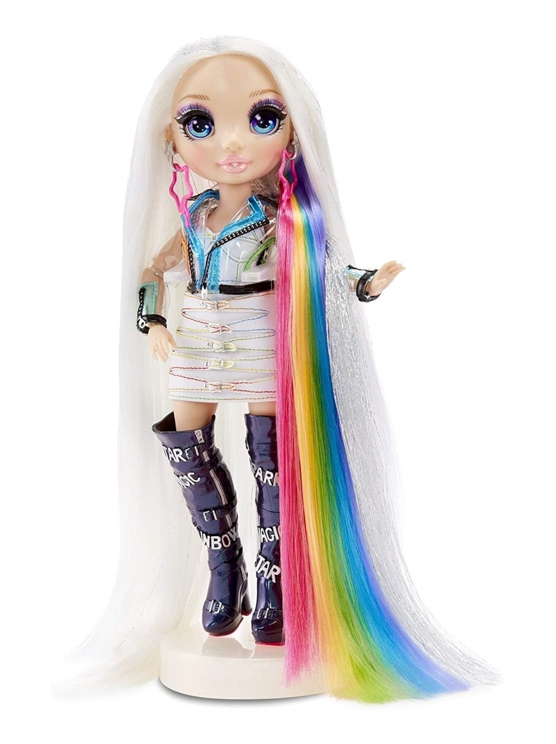 Rainbow High Atelier de coiffure - Poupée exclusive Amaya Raine Multicolore - Kiabi