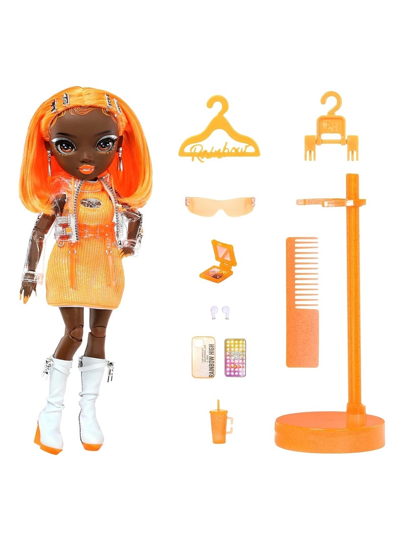 Rainbow High Fashion-Michelle St Charles Orange - Kiabi