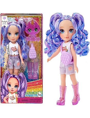 Rainbow High Littles Amethyst Willow Petite Poupée Mannequin Articulée