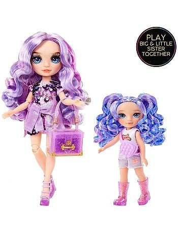 Rainbow High Littles Amethyst Willow Petite Poupée Mannequin Articulée