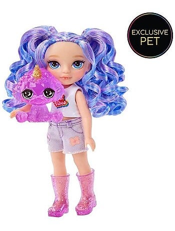Rainbow High Littles Amethyst Willow Petite Poupée Mannequin Articulée