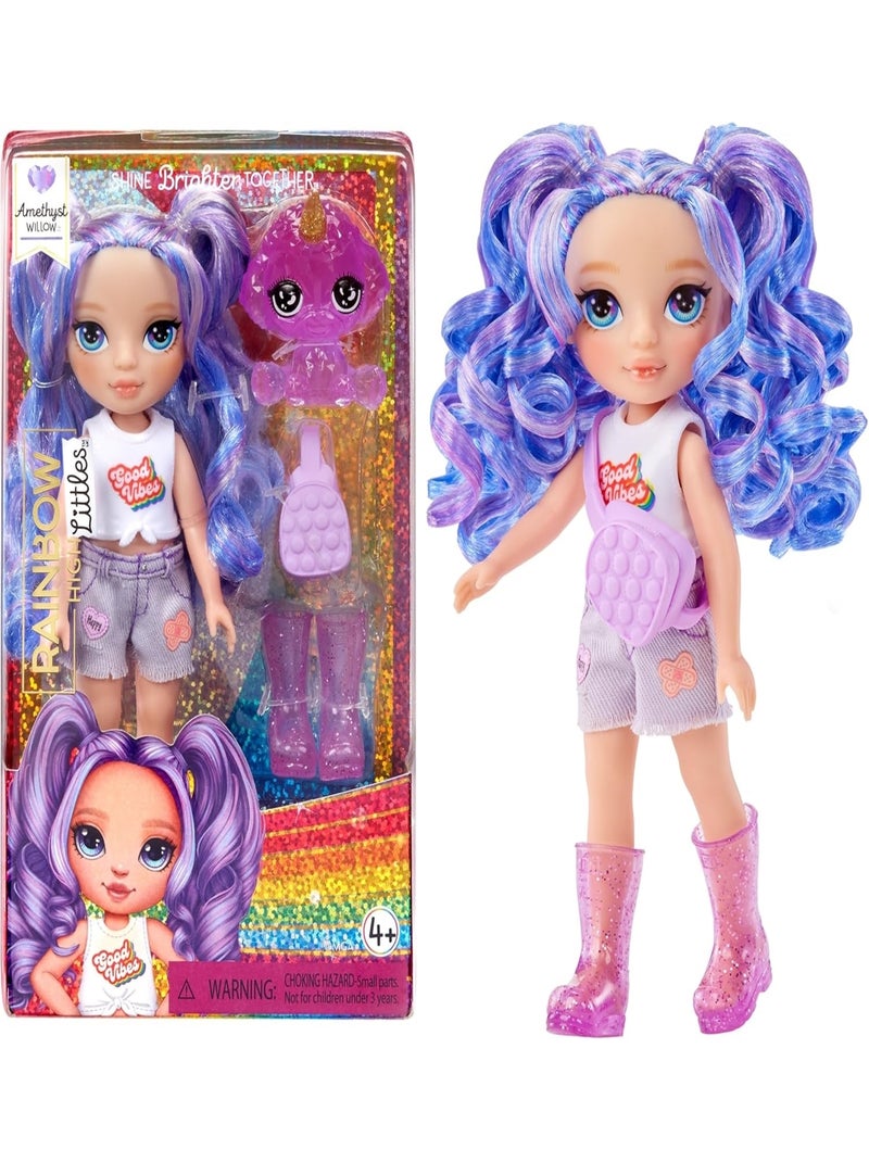 Rainbow High Littles Amethyst Willow Petite Poupée Mannequin Articulée Multicolore - Kiabi