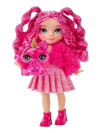 Rainbow High Littles Magenta Monroe Petite Poupée Mannequin Articulée
