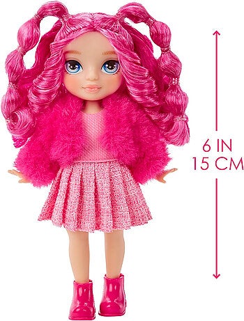 Rainbow High Littles Magenta Monroe Petite Poupée Mannequin Articulée