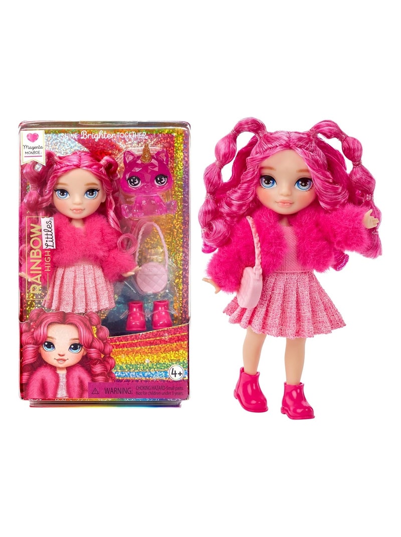 Rainbow High Littles Magenta Monroe Petite Poupée Mannequin Articulée Multicolore - Kiabi