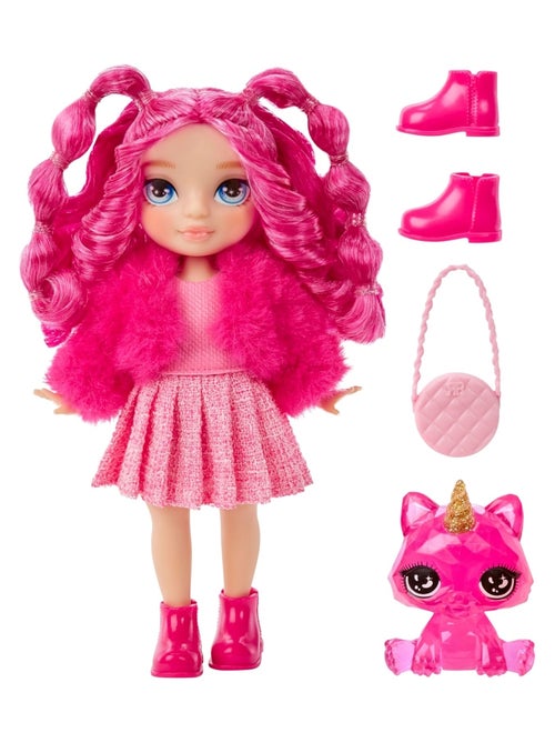 Rainbow High Littles Magenta Monroe Petite Poupée Mannequin Articulée - Kiabi