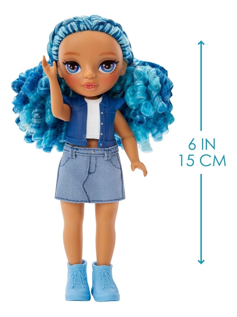 Rainbow High Littles Sapphire Bradshaw Petite Poupée Mannequin Articulée Multicolore - Kiabi